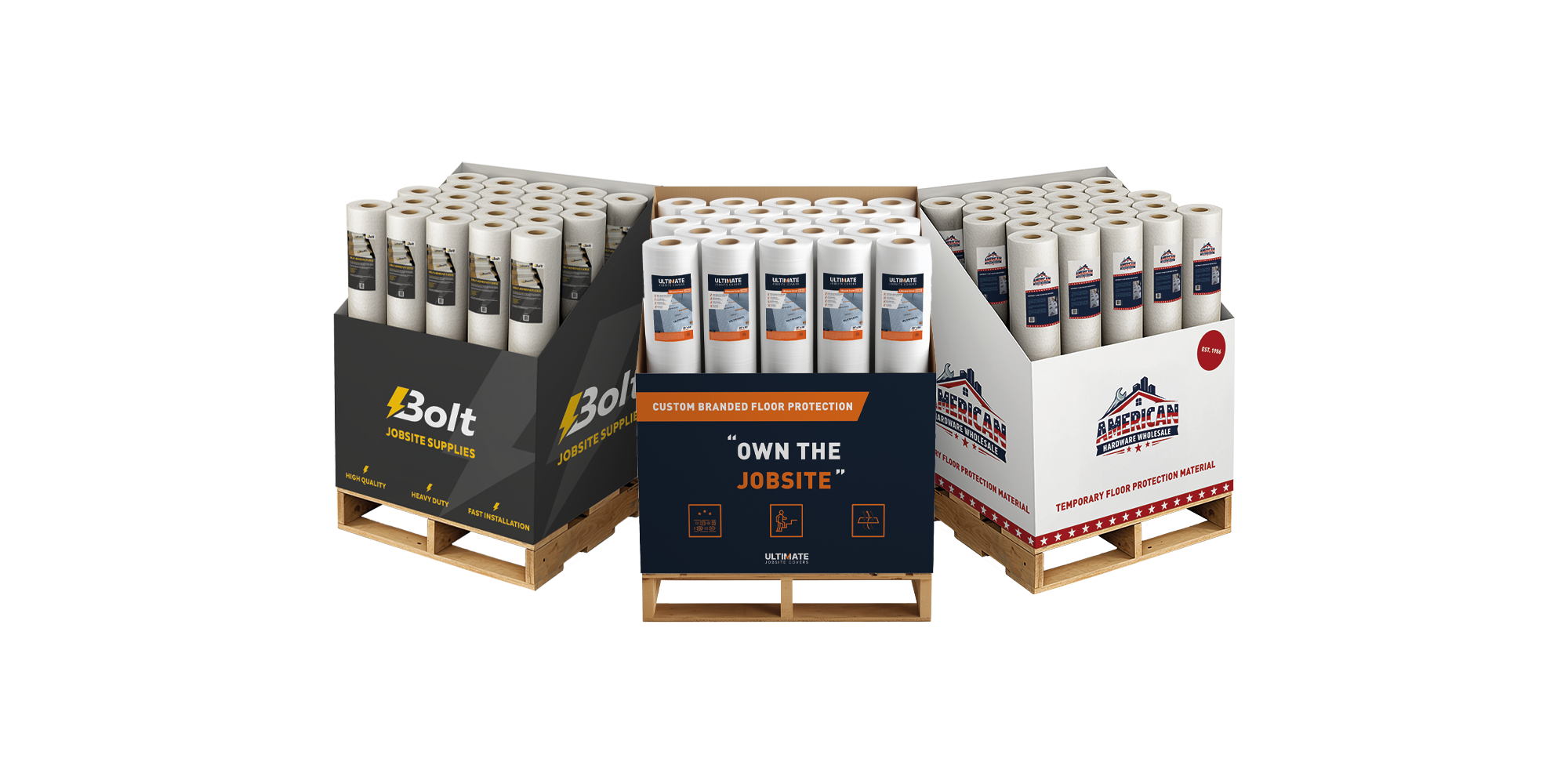 Printed custom pallets